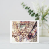 Wind in het briefkaart Willows (Staand voorkant)