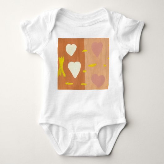 Wind Love Baby Jersey Bodysuit (Voorkant)