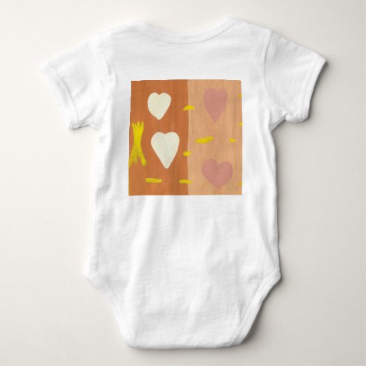 Wind Love Baby Jersey Bodysuit (Achterkant)