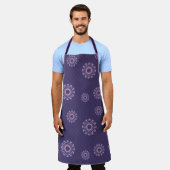 Wind Mandala All-Over Print Schort (Gedragen)