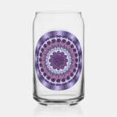 Wind Mandala Blikvorm Glas (Voorkant)
