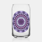 Wind Mandala Blikvorm Glas (Achterkant)