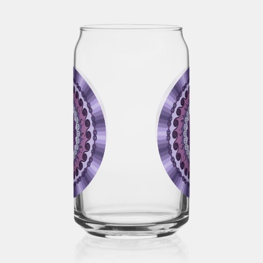 Wind Mandala Blikvorm Glas (Links)