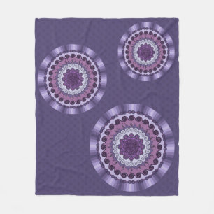 Wind Mandala Fleece Blanket