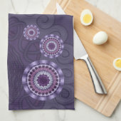 Wind Mandala Hand Towel Theedoek (Quarter Fold)