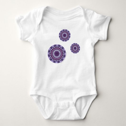 Wind Mandala Kind en Baby Light Shirt (Voorkant)