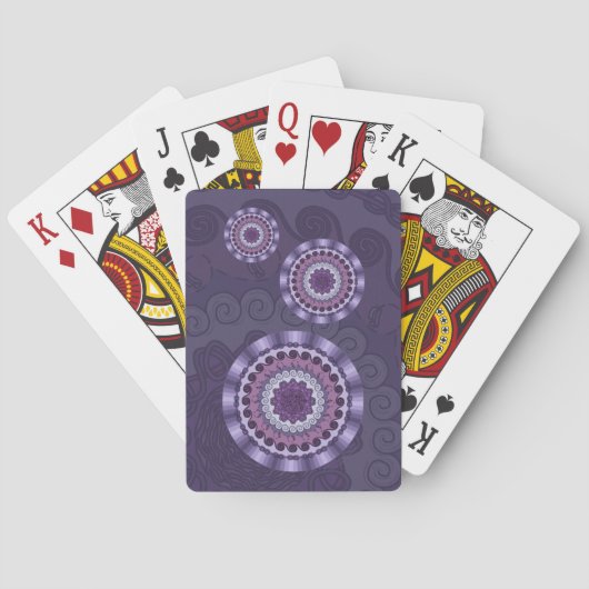 Wind Mandala Klassieke Speelkaarten (Achterkant)