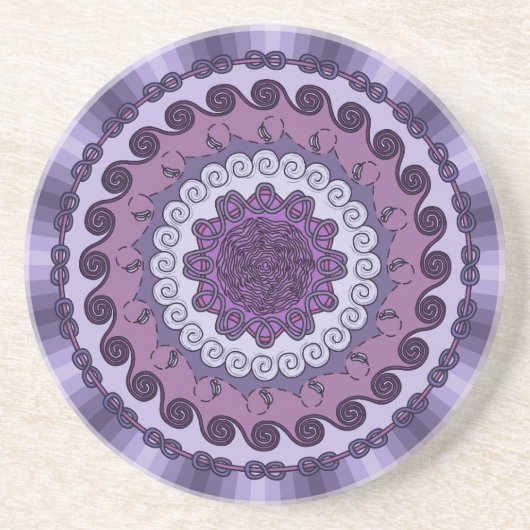 Wind Mandala Onderzetter (Voorkant)