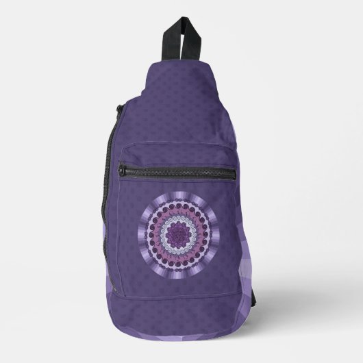 Wind Mandala Sling Bag (Voorkant)