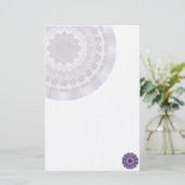 Wind Mandala Stationery Briefpapier (Staand voorkant)