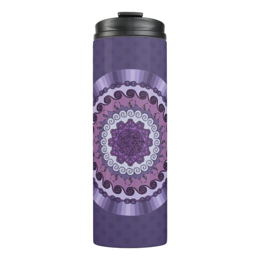 Wind Mandala Thermal Tumbler Thermosbeker (Voorkant)