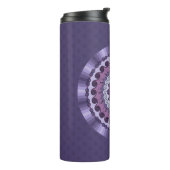 Wind Mandala Thermal Tumbler Thermosbeker (Gedraaid links)