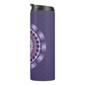 Wind Mandala Thermal Tumbler Thermosbeker (Geroteerd rechts)