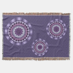 Wind Mandala Throw Blanket Deken