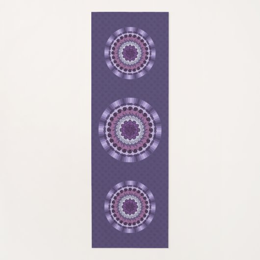 Wind Mandala Yoga Mat (Voorkant)