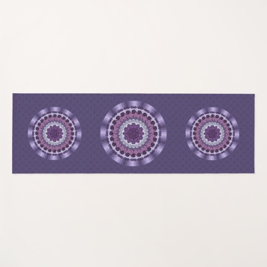 Wind Mandala Yoga Mat (Voorkant (horizontaal))