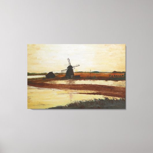 Wind Mill Canvas Afdruk (Voorkant)