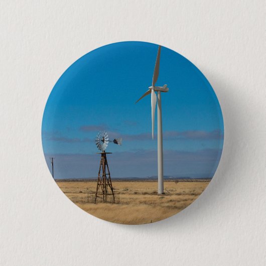 Wind Mill Turbine Ronde Button 5,7 Cm (Voorkant)