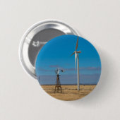 Wind Mill Turbine Ronde Button 5,7 Cm (Voorkant /achterkant)