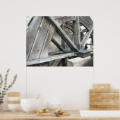 Wind Mill Water Wheel Poster (Keuken)