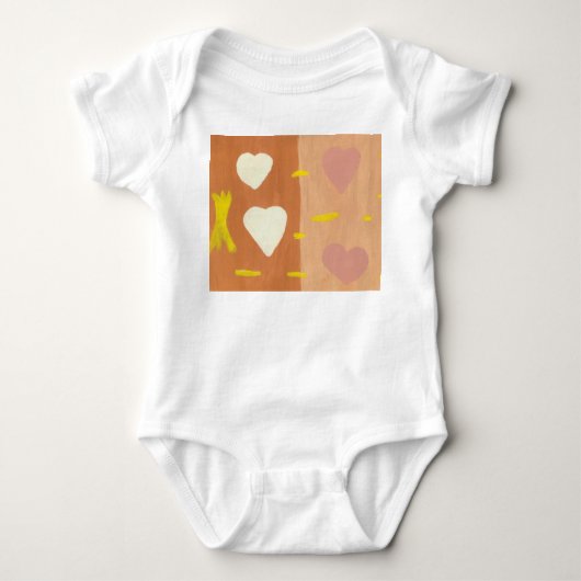 Wind of Love Baby Jersey Bodysuit (Voorkant)