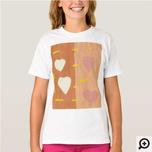 Wind of Love Girls Basic T-Shirt