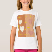 Wind of Love Girls Basic T-Shirt (Voorkant)