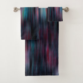 Wind- of regeneffect op wijnkleur bad handdoek