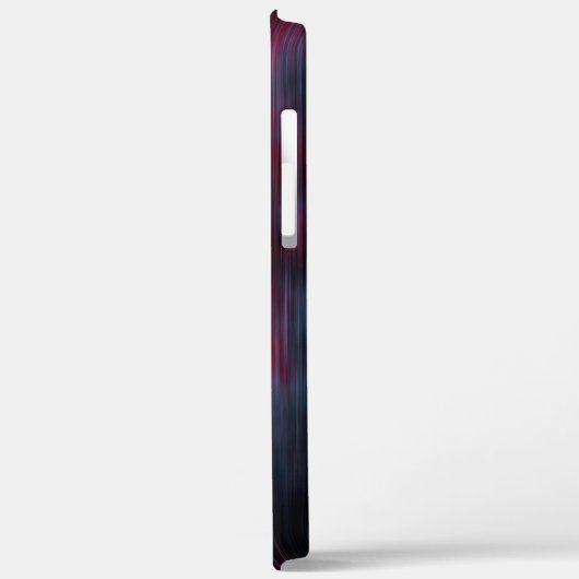 Wind- of regeneffect op wijnkleur Case-Mate iPhone case (Achterkant / Links)