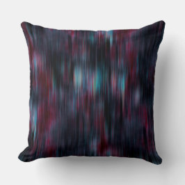 Wind- of regeneffect op wijnkleur kussen