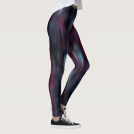 Wind- of regeneffect op wijnkleur leggings