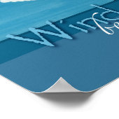 Wind onder mijn vleugels 11 x 14 poster (Hoek)