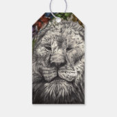 Wind onder mijn vleugels Lion Butterfly Wildlife A Cadeaulabel (Achterkant)