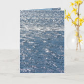 Wind op het water kaart (Gele Bloem)