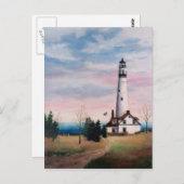 Wind Point Lighthouse Briefkaart (Voorkant / Achterkant)