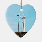 Wind Power Mojave Tehachapi Wind Boerderij Keramisch Ornament (Rechts)
