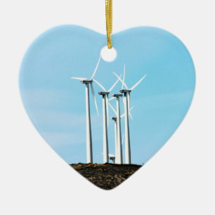 Wind Power Mojave Tehachapi Wind Boerderij Keramisch Ornament