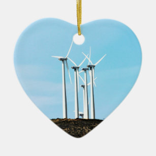 Wind Power Mojave Tehachapi Wind Boerderij Keramisch Ornament