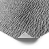 Wind Ripples in Zand I - Kleur Verdroogd Poster (Hoek)