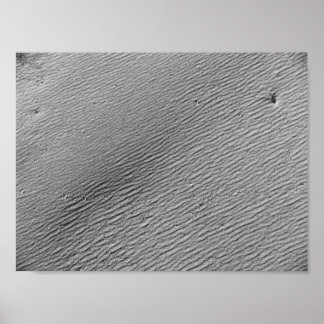 Wind Ripples in Zand I - Kleur Verdroogd Poster