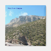 Wind River Canyon magneet (Voorkant)