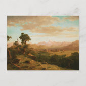 Wind River Country - Albert Bierstadt Briefkaart (Voorkant)