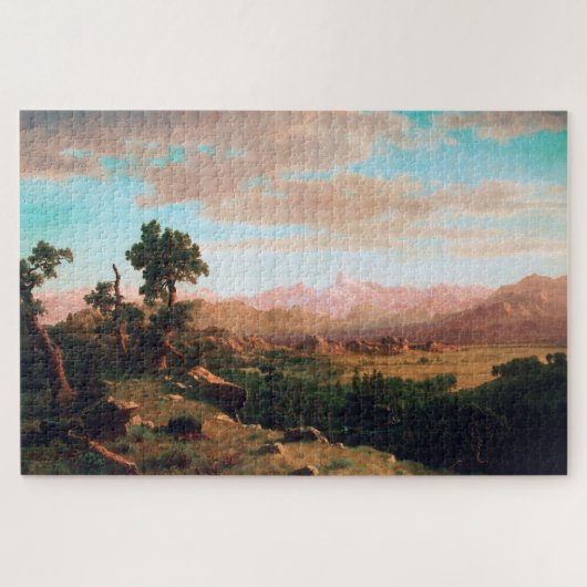 Wind River Country, Albert Bierstadt Legpuzzel (Horizontaal)