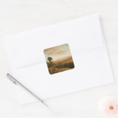 Wind River Country - Albert Bierstadt Vierkante Sticker (Envelop)
