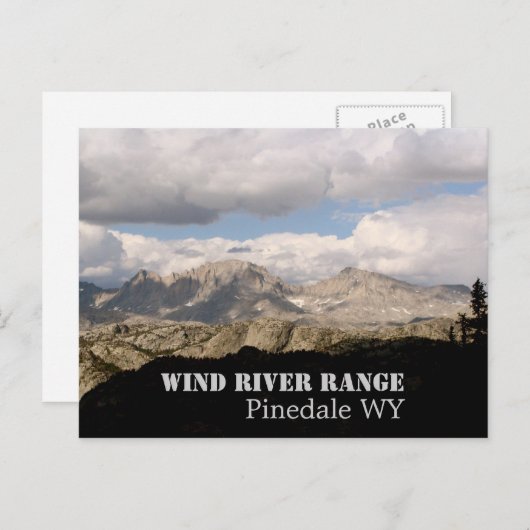 Wind River Range Briefkaart (Voorkant / Achterkant)
