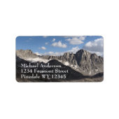 Wind River Range Etiket (Voorkant)