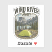 Wind River Range Vinyl Sticker -> Wind River Range (Vel)