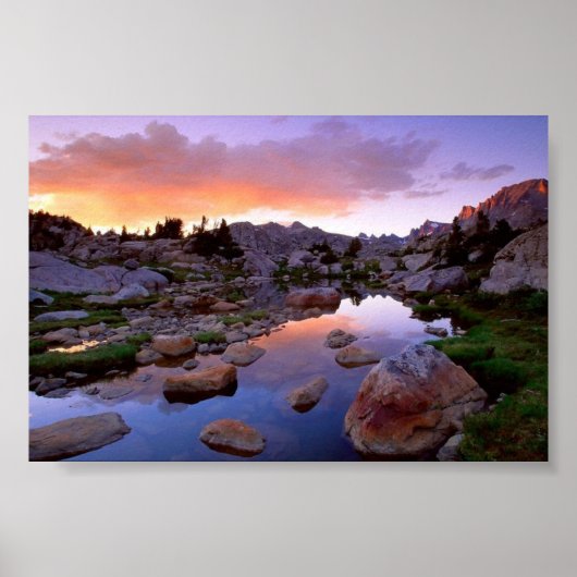 Wind River Range, Wyoming Poster (Voorkant)