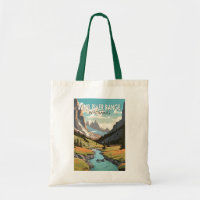 Wind River Range Wyoming Reizen Kunst Vintage