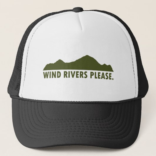 Wind Rivers alsjeblieft Trucker Pet (Voorkant)